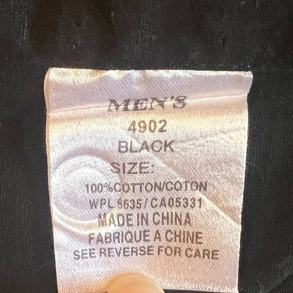 Woolrich Elite Series CCW Men’s Long Sleeve Black Operator Shirt Sz Large F8 - Picture 5 of 9